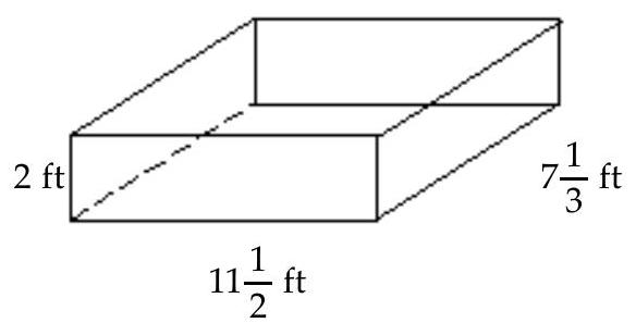 Find the volume. - 