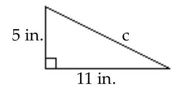 Find the missing length to the nearest tenth. - 