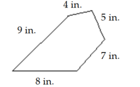  Find the perimeter or circumference. Use  \pi \approx 3.14  when needed. -  