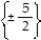 <strong>Solve the equation by using the square root property. Simplify all radicals. - = </strong> A) B) C) D)
