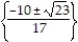 <strong>Solve the equation. Express radicals in simplest form. - = 23</strong> A) B) C) D)