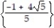 <strong>Solve the equation. Express radicals in simplest form. -( 5 - 80 = 0</strong> A) B) C) D)