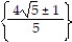 <strong>Solve the equation. Express radicals in simplest form. -( 5 - 80 = 0</strong> A) B) C) D)