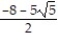 <strong>Solve the equation. Express radicals in simplest form. - = 125</strong> A) { -16 + 10 , -16 - 10 } B) { 10 - 16 , 10 + 16} C) { , } D) { 16 + 10 , 16 - 10 }