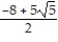 <strong>Solve the equation. Express radicals in simplest form. - = 125</strong> A) { -16 + 10 , -16 - 10 } B) { 10 - 16 , 10 + 16} C) { , } D) { 16 + 10 , 16 - 10 }