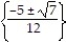 <strong>Solve the equation by completing the square. -6x<sup>2</sup> + 10x + 3 = 0</strong> A) B) C) D)