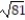 <strong>Identify the given number as Rational, Irrational, or Not a real number. If the number is rational, give its exact value. If the number is irrational, give a decimal approximation to the nearest thousandth. -- </strong> A) Irrational, -9.000 B) Not a real number C) Rational, -9 D) Irrational, -40.500