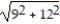 <strong>Find the square root. Express the answer as a whole number or as a square root. Do not use a calculator. - </strong> A) 21 B) 8 C) 15 D) 3