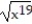 Simplify the radical. Assume that all variables represent nonnegative real numbers. -