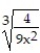 Rationalize the denominator. - 