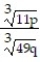 Rationalize the denominator. - 
