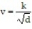 Solve the problem. -The velocity v of a meteorite approaching the earth is given by kilometers per second, where d is the meteorite's distance from the center of the earth and k is a constant. What is the velocity of a meteorite that is 14,000 kilometers away from the center of the earth, if Give your answer as a simplified radical.