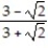 Rationalize the denominator. Write the quotient in lowest terms. -