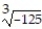Choose the answer which is equivalent to the given radical. --