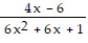 <strong>Choose the one alternative that best completes the statement or answers the question. Find the numerical value of the rational expression for the given value of x. - , x = -4</strong> A) B) - C) - D) -