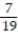 <strong>Choose the one alternative that best completes the statement or answers the question. Find the numerical value of the rational expression for the given value of x. - , x = -3</strong> A) - B) C) - D)