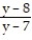 <strong>Write the rational expression in lowest terms. - </strong> A) B) C) D)
