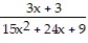 <strong>Write the rational expression in lowest terms. - </strong> A) B) C) D)