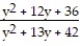 <strong>Write the rational expression in lowest terms. - </strong> A) B) - C) D)