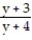 <strong>Write the rational expression in lowest terms. - </strong> A) B) C) D) -