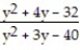 <strong>Write the rational expression in lowest terms. - </strong> A) B) C) - D)