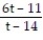 <strong>Find the expression that is equivalent to the given rational expression. -- </strong> A) B) C) D)