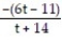 <strong>Find the expression that is equivalent to the given rational expression. -- </strong> A) B) C) D)