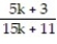 <strong>Find the expression that is equivalent to the given rational expression. -- </strong> A) B) - C) D)