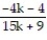 <strong>Find the expression that is equivalent to the given rational expression. -- </strong> A) B) C) D) -