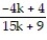 <strong>Find the expression that is equivalent to the given rational expression. -- </strong> A) B) C) D) -