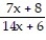 <strong>Find the expression that is equivalent to the given rational expression. - </strong> A) B) C) - D) -