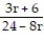 <strong>Choose the one alternative that best completes the statement or answers the question. Multiply. Write the answer in lowest terms. - . </strong> A) - B) - C) D)