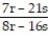 <strong>Divide. Write the answer in lowest terms. - ÷ </strong> A) - B) - C) D) -