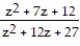 <strong>Multiply or divide as indicated. Write the answer in lowest terms. - ÷ </strong> A) B) z - 5 C) D)