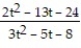 <strong>Multiply or divide as indicated. Write the answer in lowest terms. - . </strong> A) B) C) D)