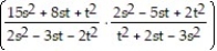 Multiply or divide as indicated. Write the answer in lowest terms. - ÷