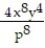 Choose the one alternative that best completes the statement or answers the question -If the rational expression represents the area of a rectangle and represents the length of the rectangle, what rational expression represents the width?