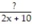 Rewrite the rational expression with the indicated denominator. - =