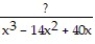 Rewrite the rational expression with the indicated denominator. - =