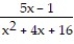 Rewrite the rational expression with the indicated denominator. - =