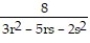 Add or subtract. Write the answer in lowest terms. - - +