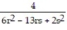 Add or subtract. Write the answer in lowest terms. - - +