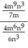 Simplify the complex fraction. - 