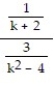 Simplify the complex fraction. - 