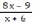Choose the one alternative that best completes the statement or answers the question.Identify as an equation or an expression. - - + 5