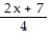 Choose the one alternative that best completes the statement or answers the question.Identify as an equation or an expression. --4( 4 - x) +