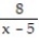 Find all values for which at least one denominator is equal to 0. Write answers using the symbol ≠. Do not solve. - - = 0