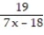 Find all values for which at least one denominator is equal to 0. Write answers using the symbol ≠. Do not solve. - + =