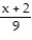 Solve the equation. -  =  
