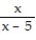 Solve the equation. -  - 5 =  